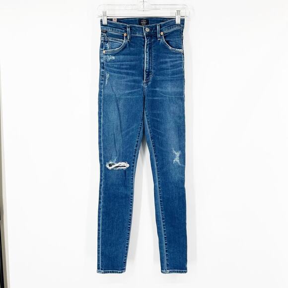 Citizens of Humanity COH Chrissy Uber High Rise Skinny Jeans - Picture 1 of 8